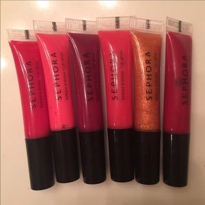 Mini lip gloss set
